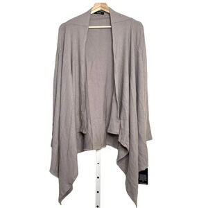 NWT REVOLVE MICHAEL LAUREN Vasco Wrap Ribbed Soft Open Front Cardigan - Sz Large